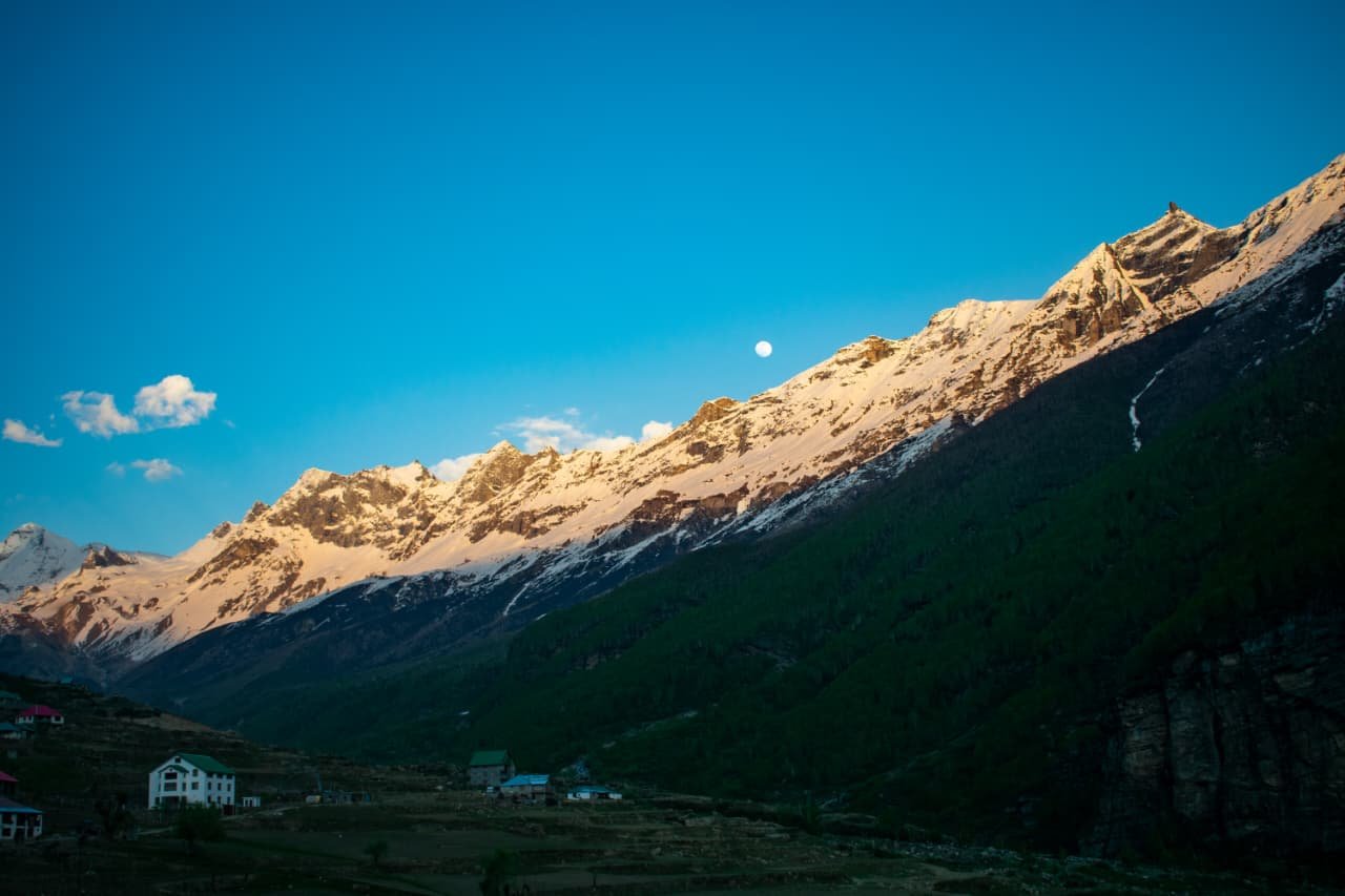 Mountain landscape — Off The Trail, Dalhousie, Himachal Pradesh